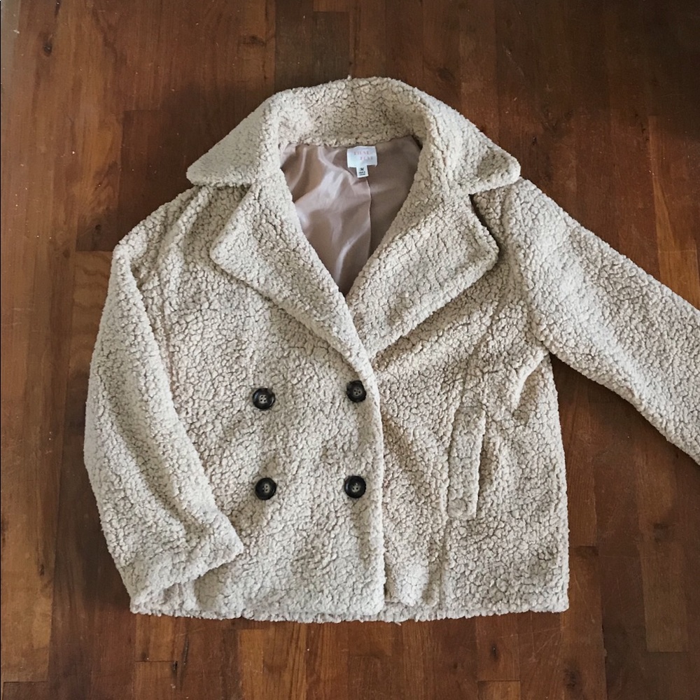 Oversized Teddy Jacket
